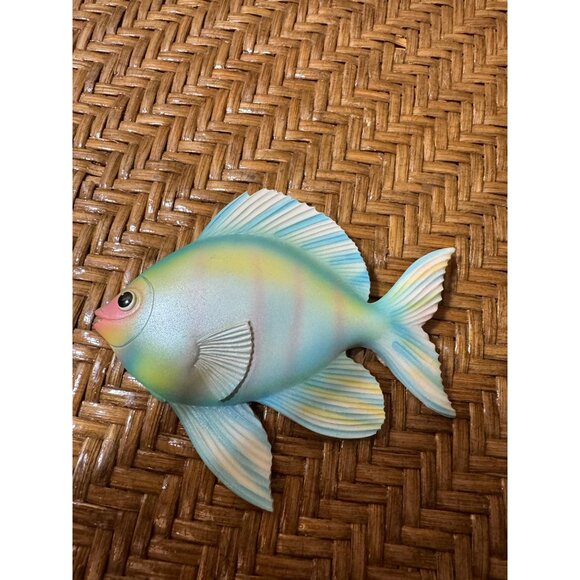 Vintage Fish Wall Plaques Set of 3  60's - Picture 4 of 14